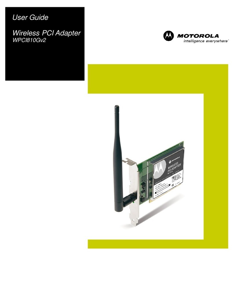 Motorola WPCI810Gv2 user guide