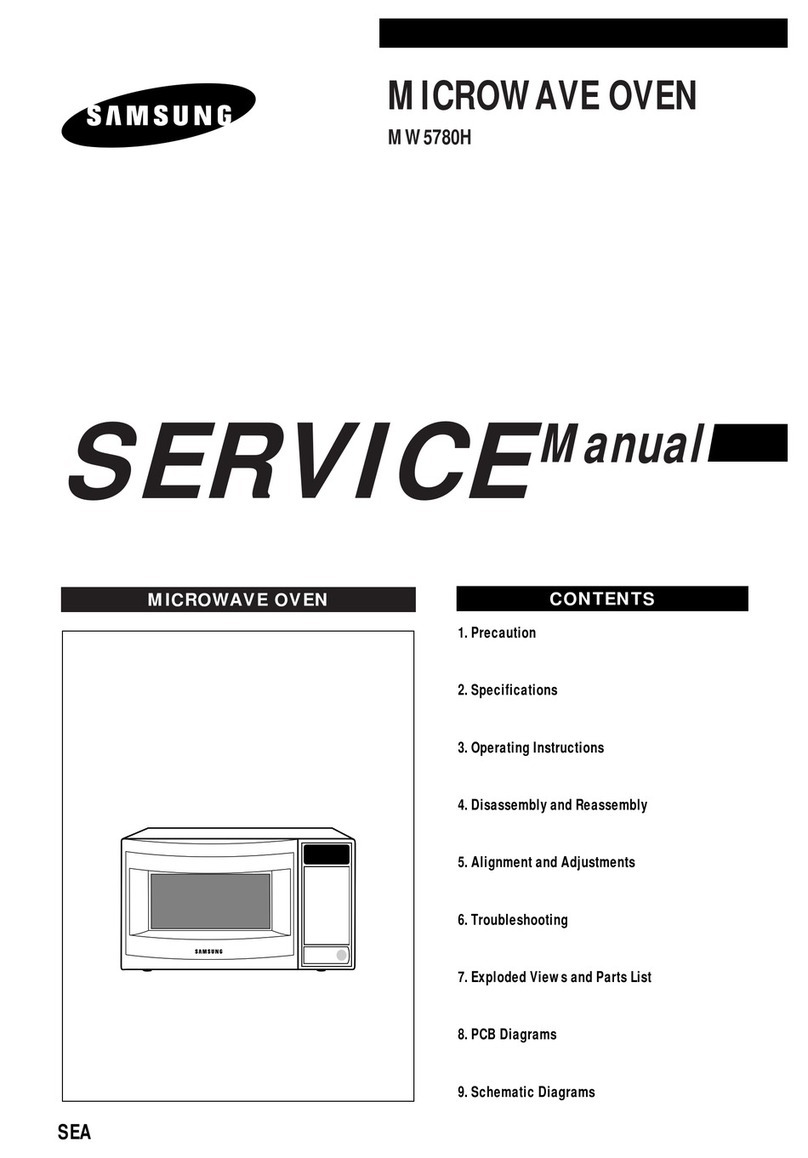 Samsung MW5780H User manual