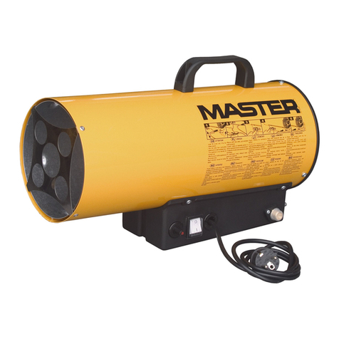 Master BLP 15 kW M User manual