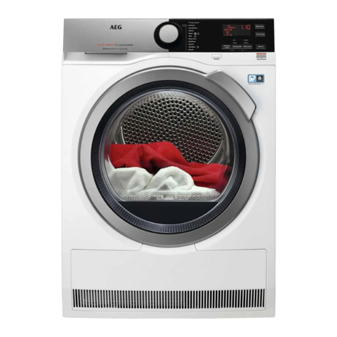 AEG LAVATHERM T8DEE845R User manual AEG LAVATHERM T8DEE845R User manual