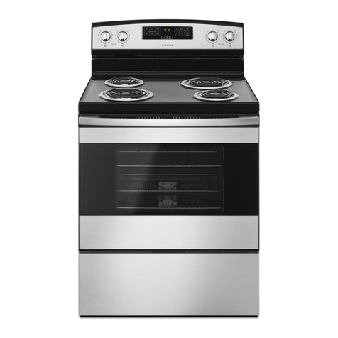 Amana YACR4303MFS5 User manual
