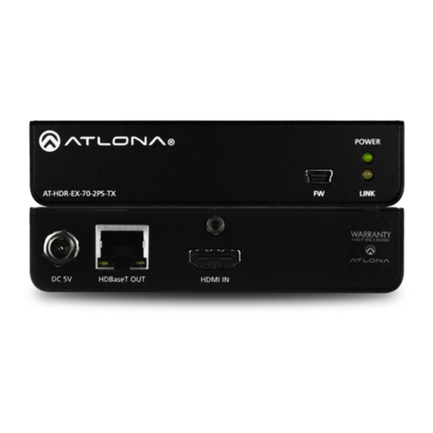 Panduit ATLONA HDR-EX-70-2PS User manual