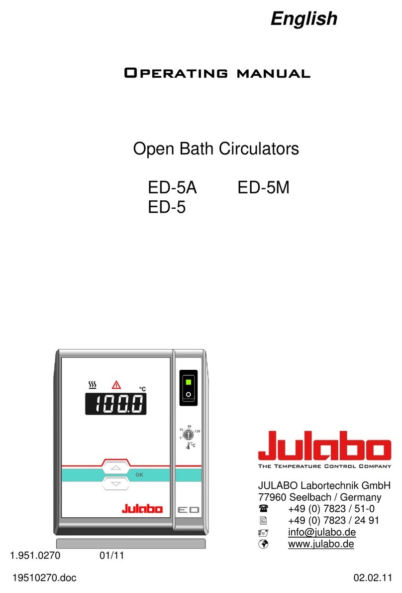 Julabo ED-5A User manual