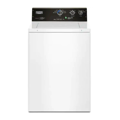 Maytag Commercial MVWP576KW0 installation instructions