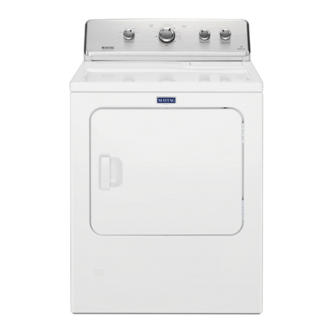 Maytag YMEDC465HW0 User manual