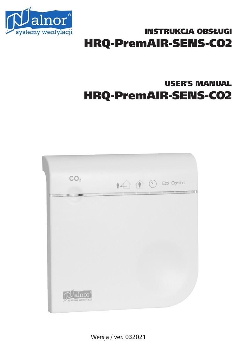 Nalnor HRQ-PremAIR-SENS-CO2 user manual