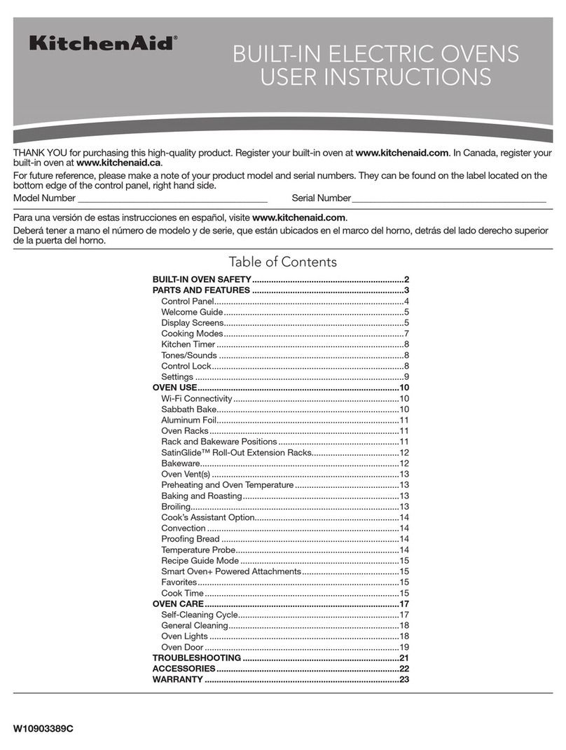 KitchenAid KOSE900HSS00 User manual