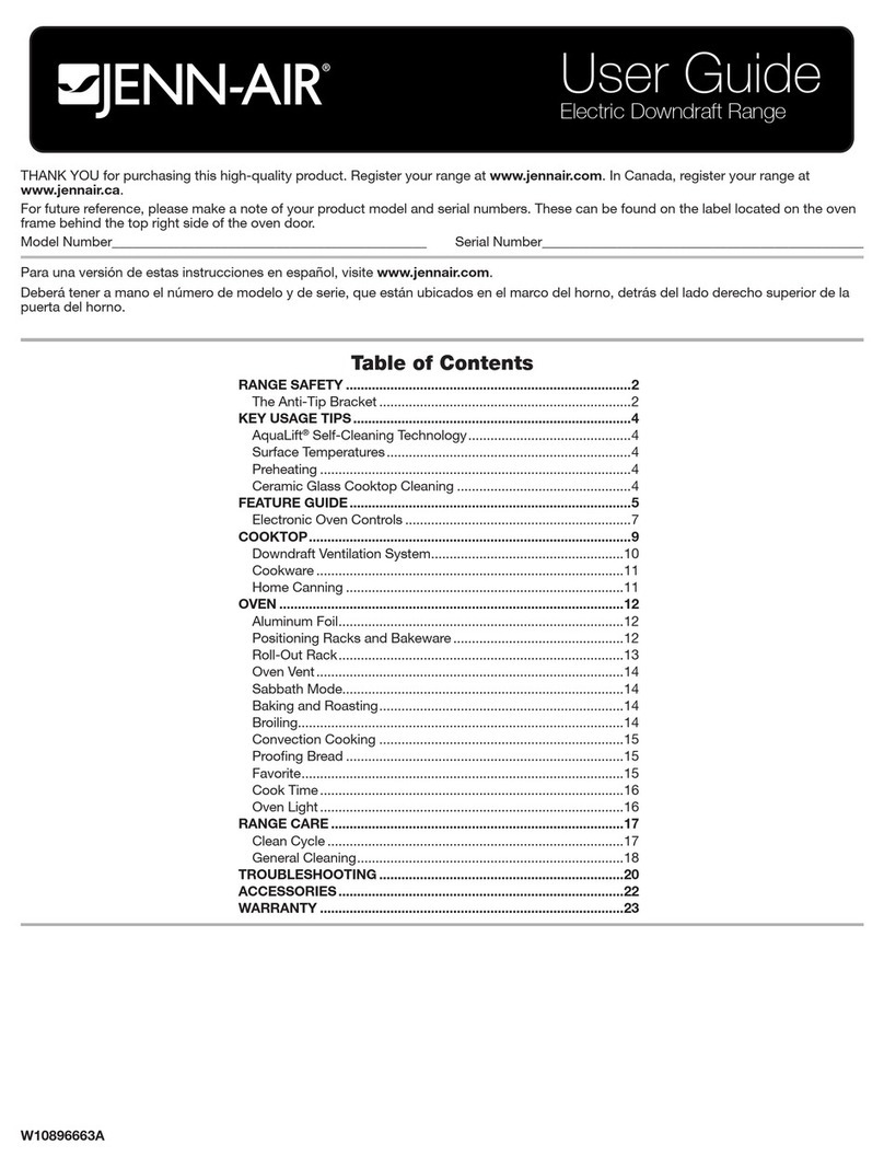 Jenn-Air JES1750FS0 user guide