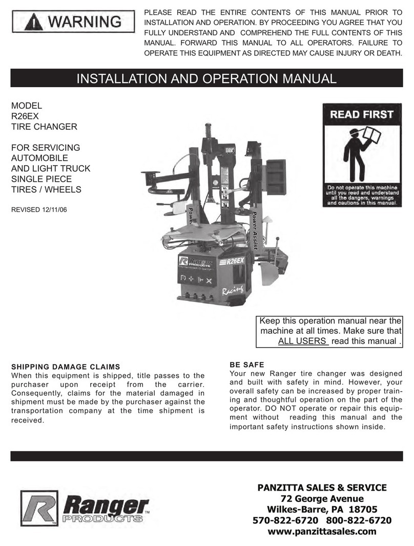 Ranger R26EX User manual