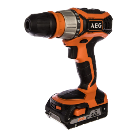 AEG POWERTOOLS BS18C2X User manual