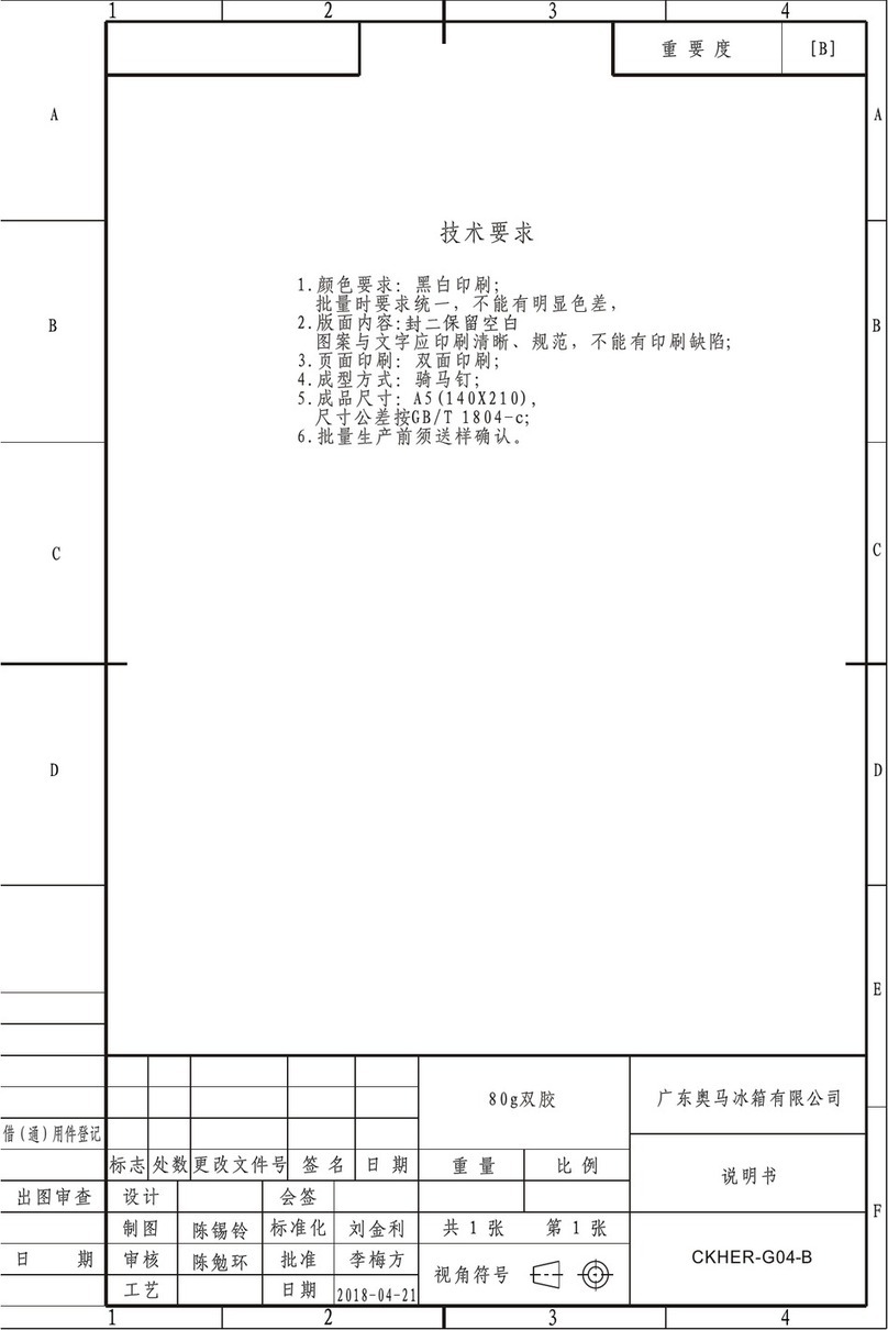 Haier HRF360TS User instructions