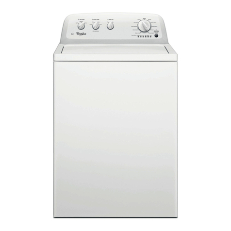 Whirlpool 3LWTW4705FW0 Use and care guide