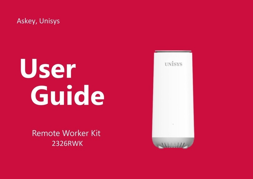 Unisys 2326RWK User manual