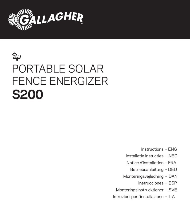 Gallagher G36030 User manual