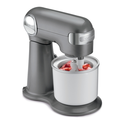 Cuisinart Fruit Scoop IC-50 Service manual