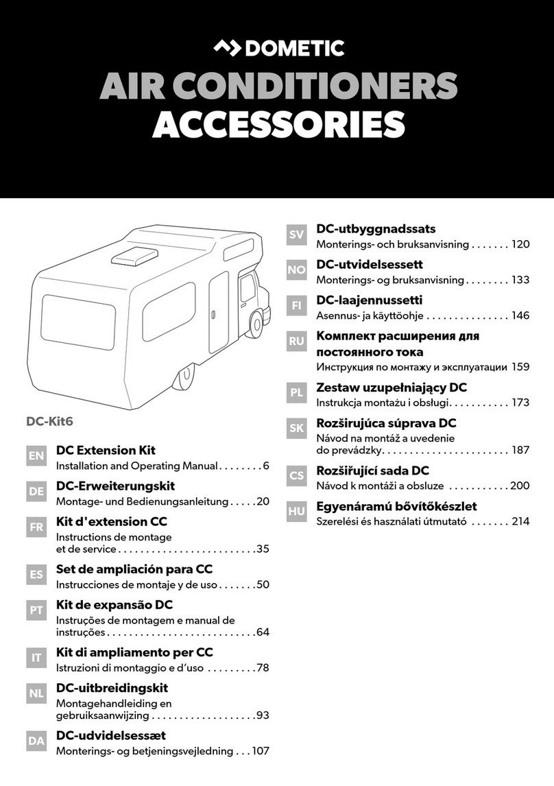 Dometic DC-Kit6 User manual