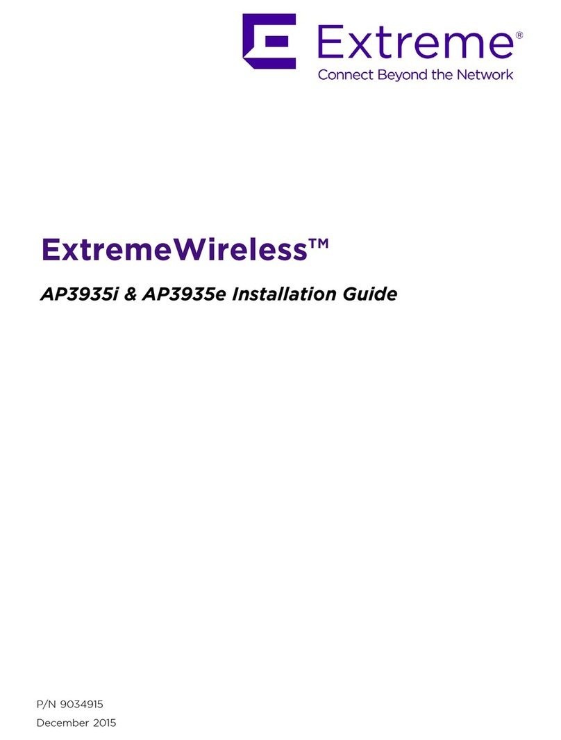 Extreme Networks ExtremeWireless AP3935e installation guide