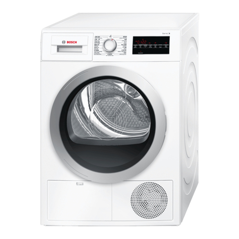 Bosch WTG86401TC User manual