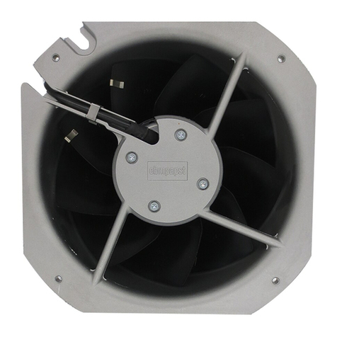 Ebmpapst W2D200-HH04-07 User manual