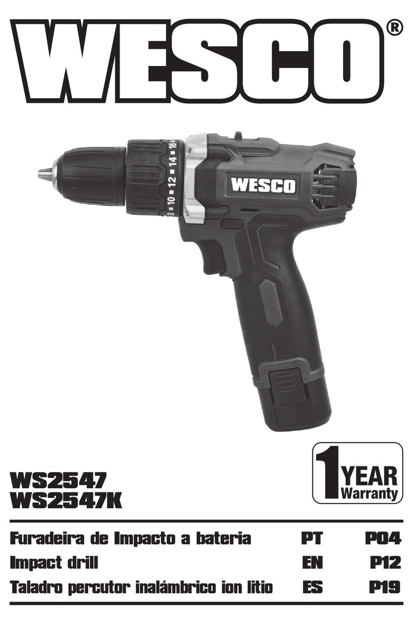 Wesco WS2547 user manual