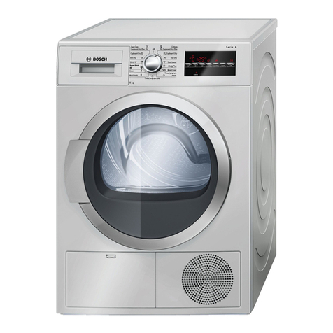 Bosch WTG8640XIR User manual