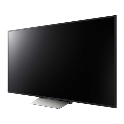 Sony KD-55XD85 Series User manual Sony KD-55XD85 Series User manual