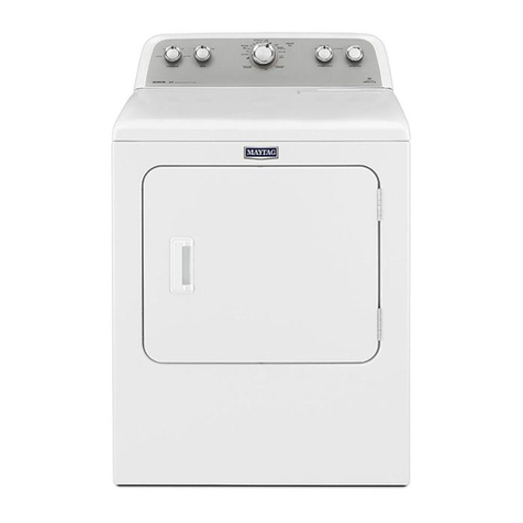 Maytag MGDX655DW2 Use and care guide