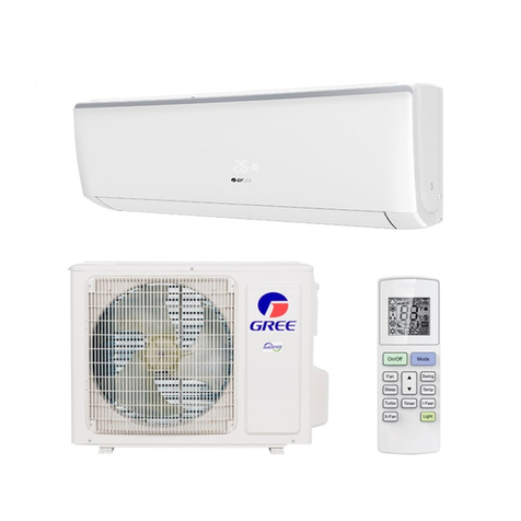 Gree GWH09AAB-K6DNA1A User manual