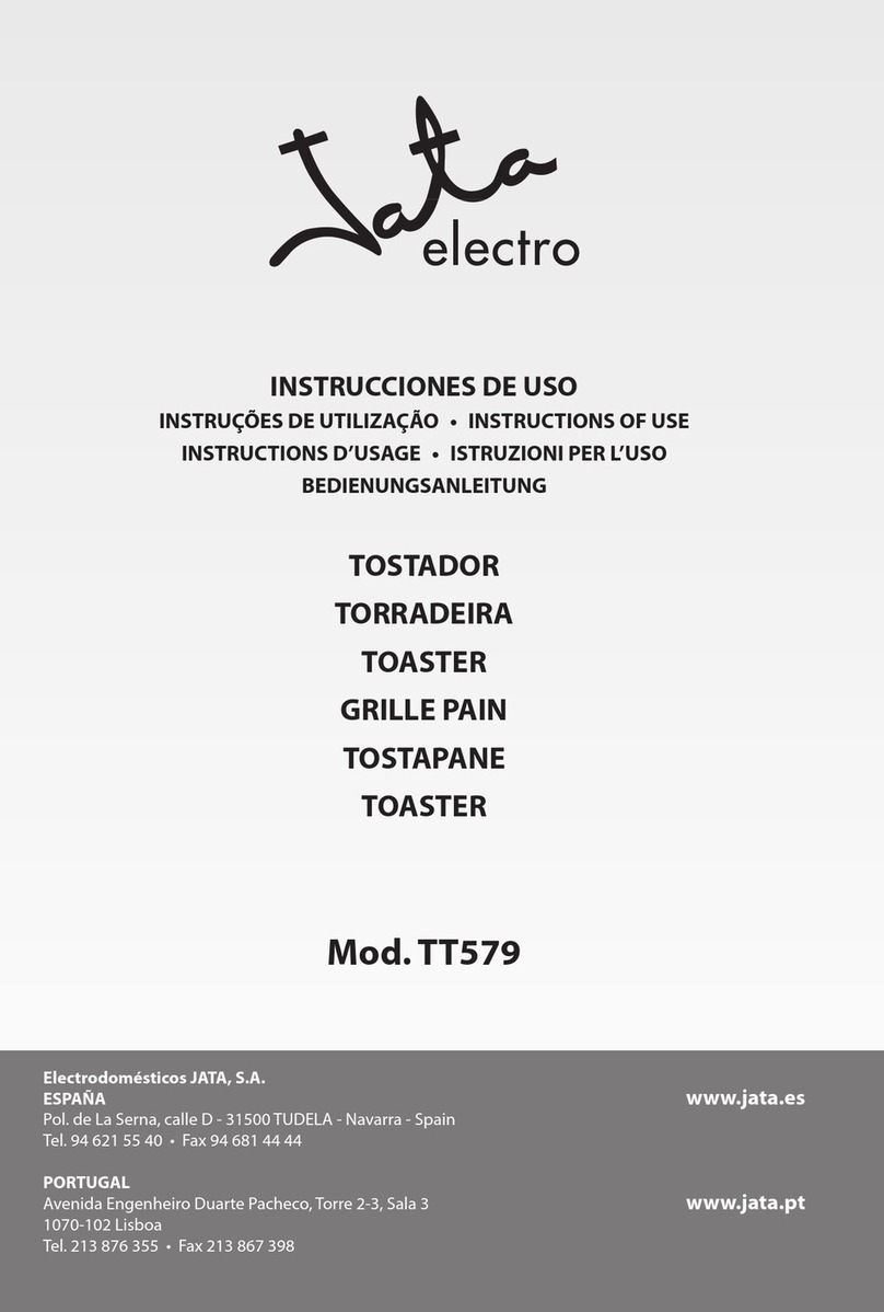 Jata electro TT579 Instructions for use