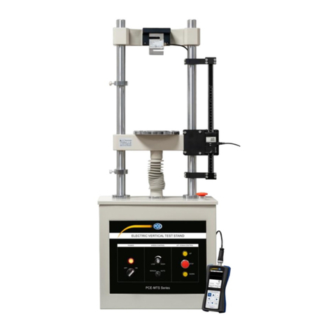 PCE Instruments PCE-MTS Series User manual