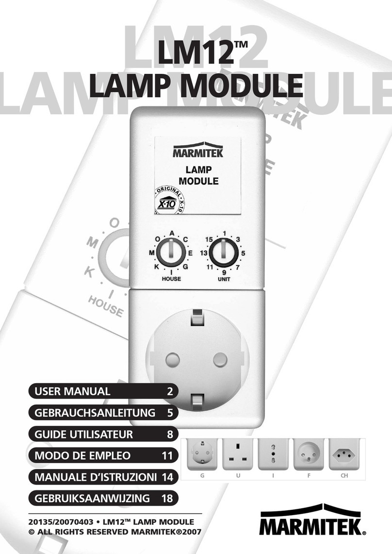 Marmitek LM12W user manual