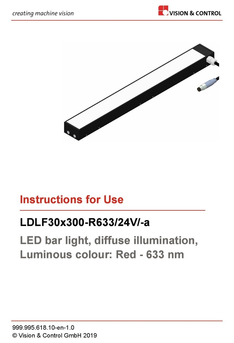 Vision & Control LDLF30x300-R633/24V/-a Instructions for use Vision & Control LDLF30x300-R633/24V/-a Instructions for use