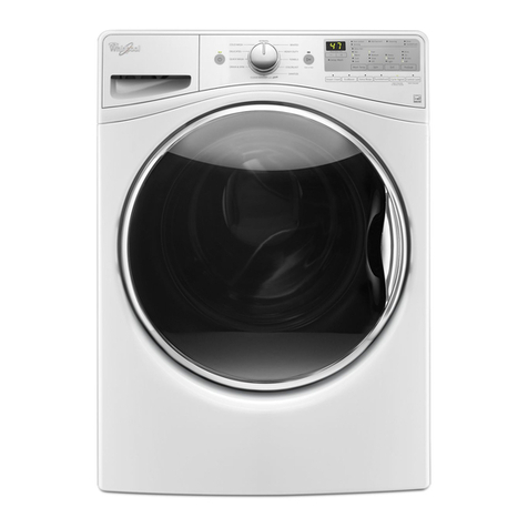 Whirlpool WFW85HEFW1 User manual