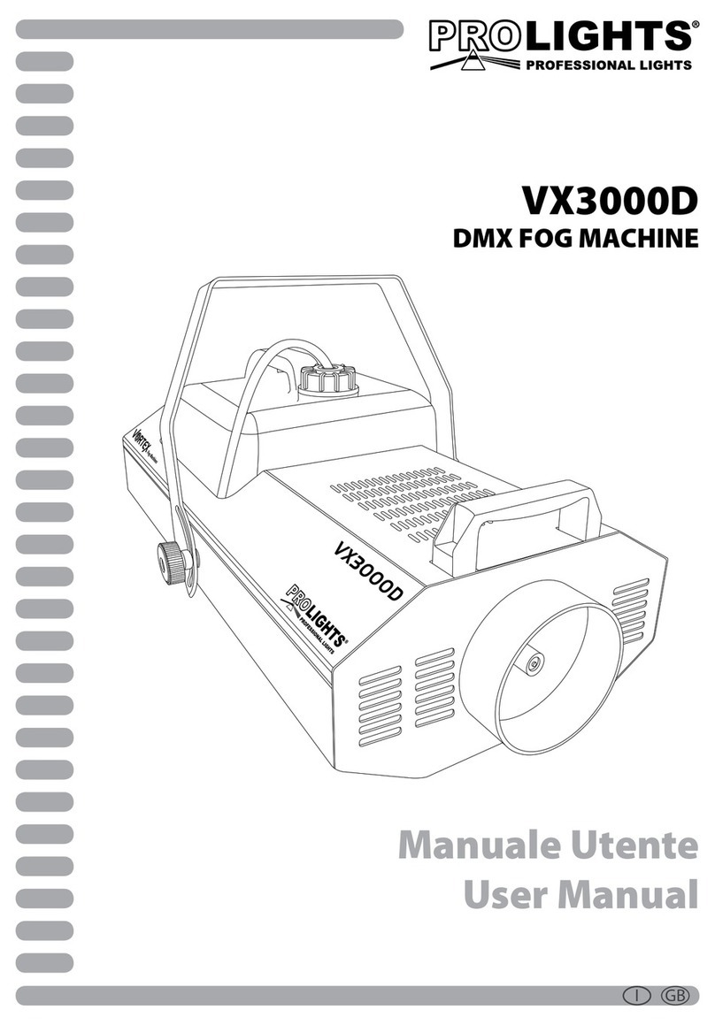 ProLights VX3000D user manual