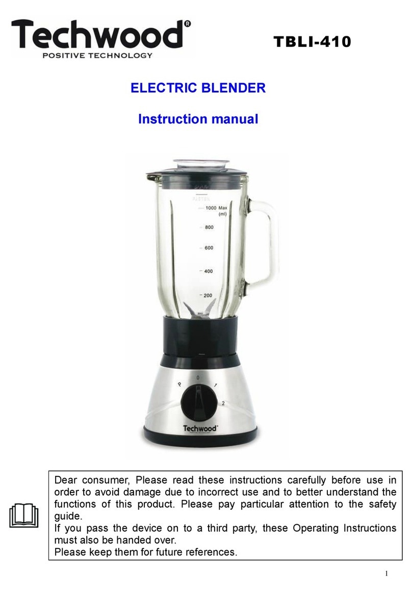TECHWOOD TBLI-410 User manual