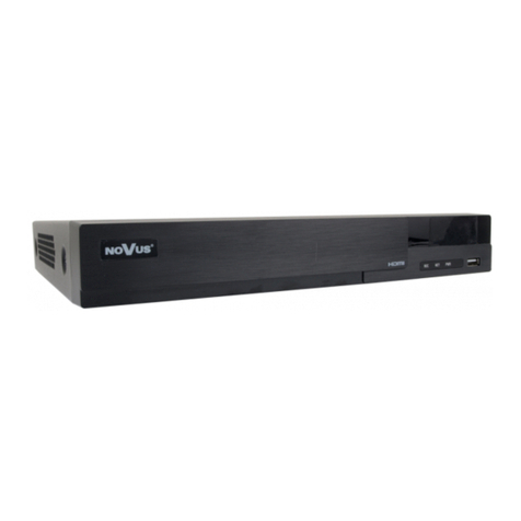Novus NVR-6316-H1 User manual