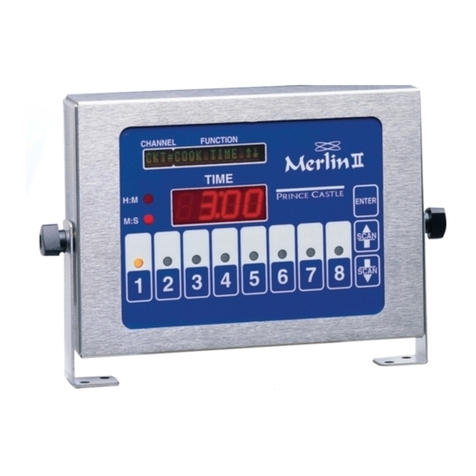 Prince Castle Merlin II 840-TCE Series operating instructions