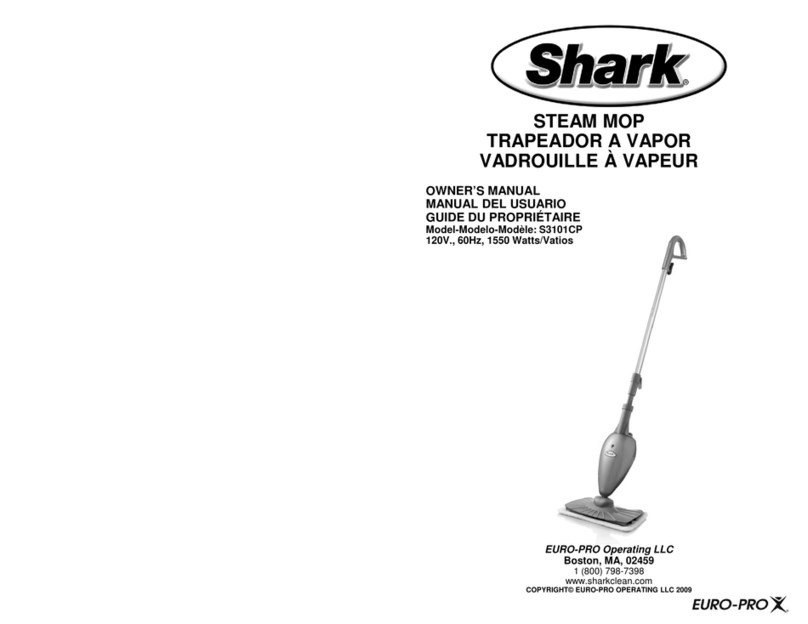 EUROPRO Shark S3101CP owner's manual
