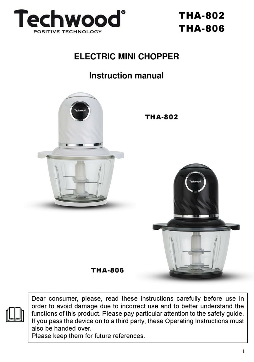 TECHWOOD THA-802 User manual