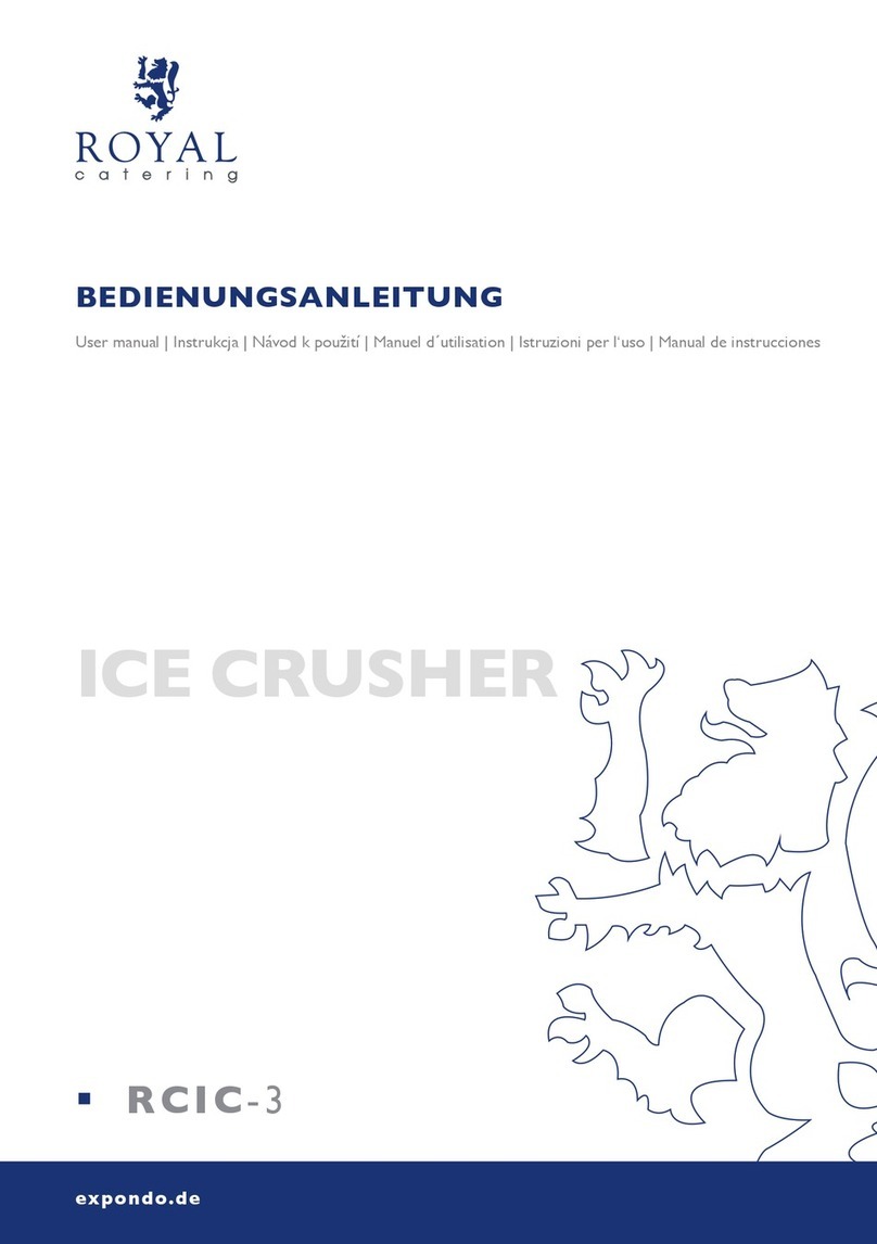 Royal Catering RCIC-3 user manual