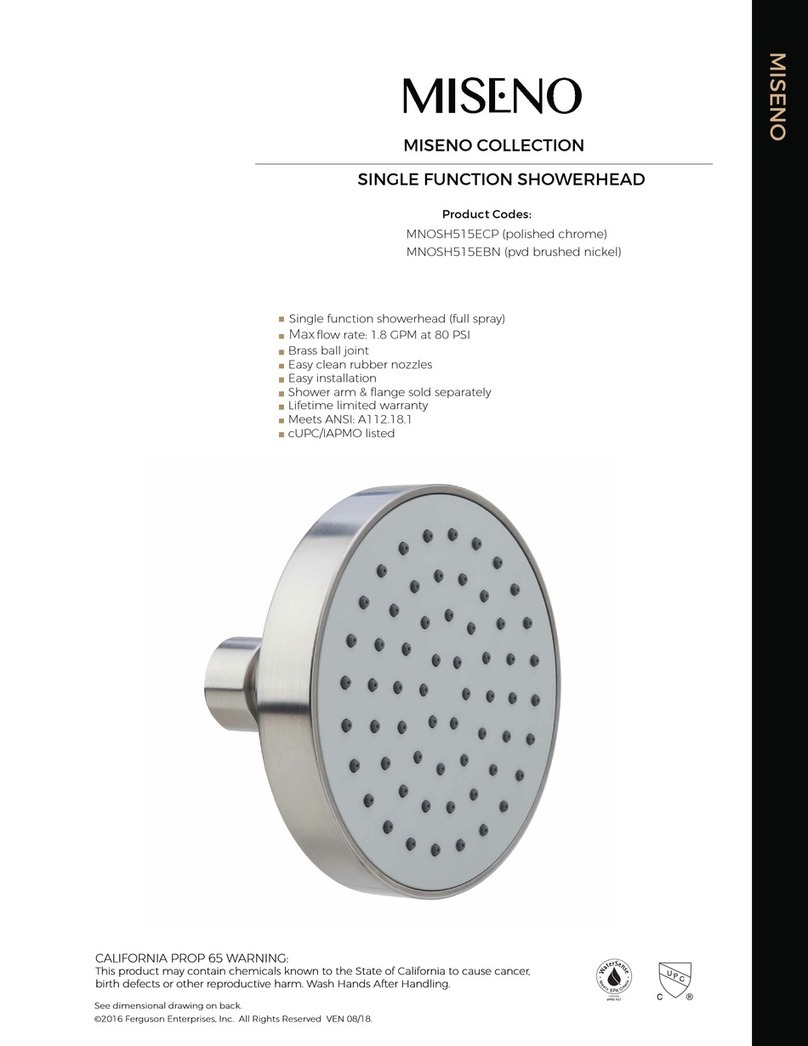 Ferguson Enterprises MISENO MNOSH515ECP manual