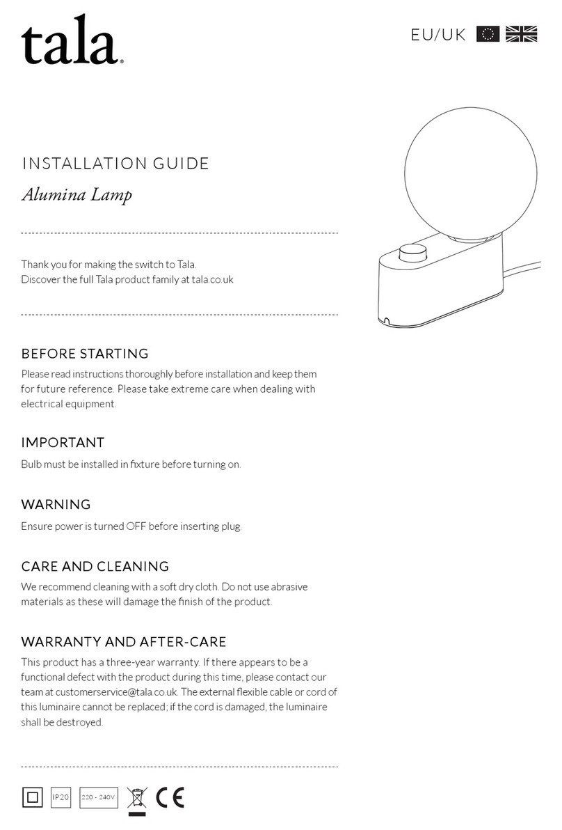 Tala Alumina installation guide