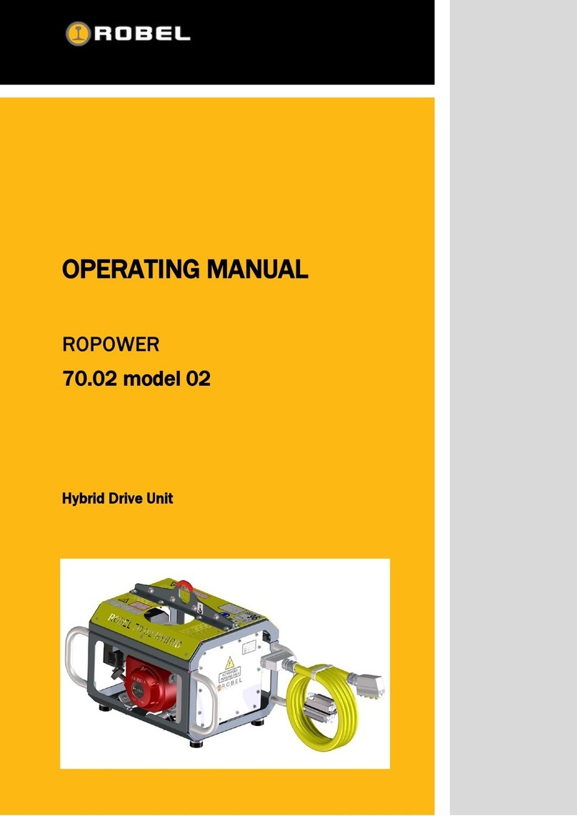 ROBEL ROPOWER 70.02 operating manual
