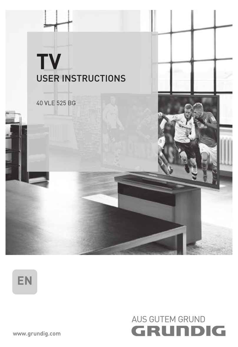 Grundig 40 VLE 525 BG User manual