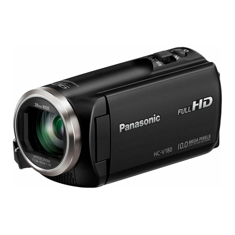 Panasonic HC-V180 User manual