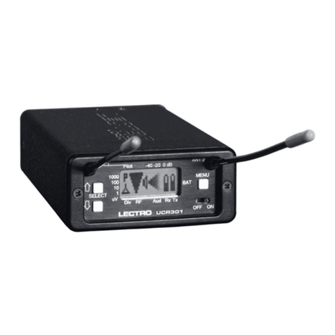 Lectrosonics UCR30 User manual