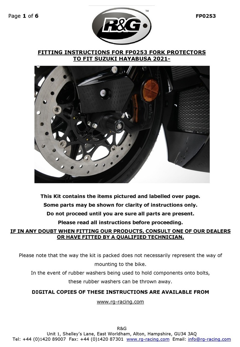 R&G FP0253 Fitting instructions
