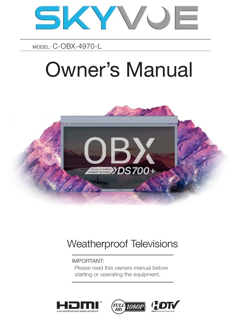 Skyvue C-OBX-4970-L User manual