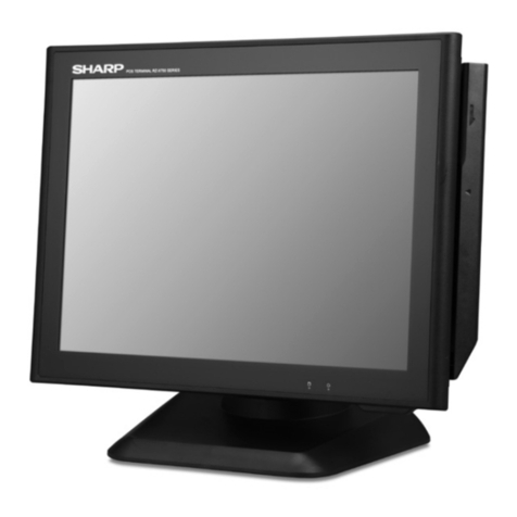 Sharp RZ-X700F Series User manual
