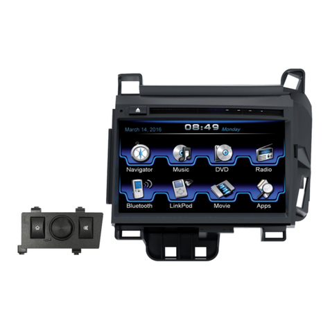 ESX VISION NAVICEIVER VN710 LX-CT200h-DAB User manual